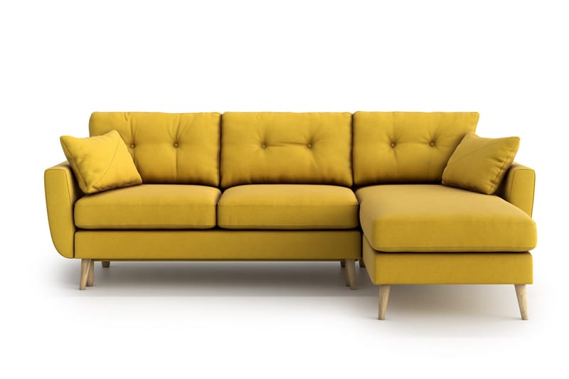 Divansofa Yordan - Gul - Sovesofa divan