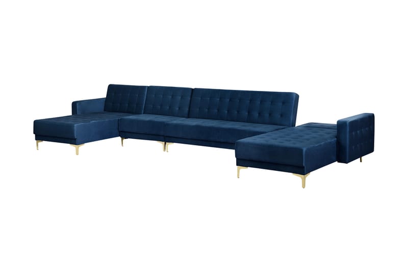 Divansovesofa ABERDEEN marineblå - Sovesofa divan