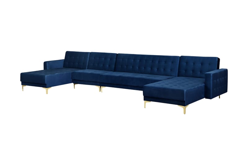 Divansovesofa ABERDEEN marineblå - Sovesofa divan