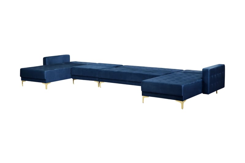 Divansovesofa ABERDEEN marineblå - Sovesofa divan