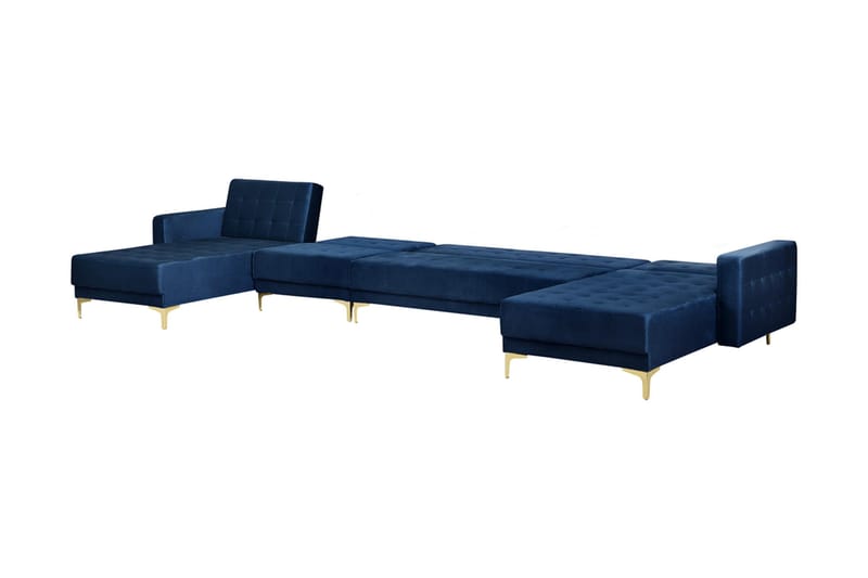 Divansovesofa ABERDEEN marineblå - Sovesofa divan