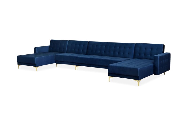 Divansovesofa ABERDEEN marineblå - Sovesofa divan