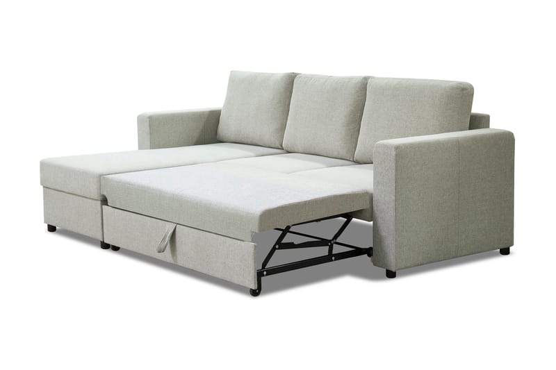 Divansovesofa Achillea Beige - Vendbar - Sovesofa divan