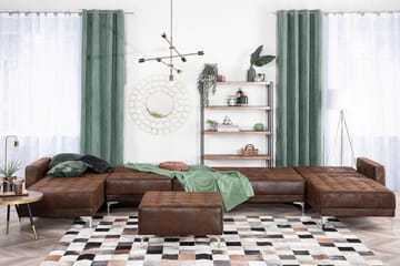 Divansovesofa brun ABERDEEN - Møbler - Sofaer - Sovesofaer - Sovesofa divan