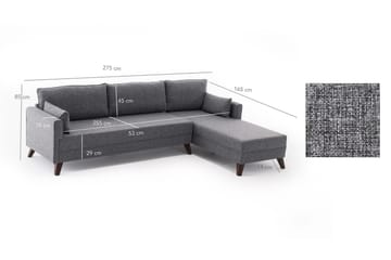 Divansovesofa Burundi - Møbler - Sofaer - Sovesofaer - Sovesofa divan