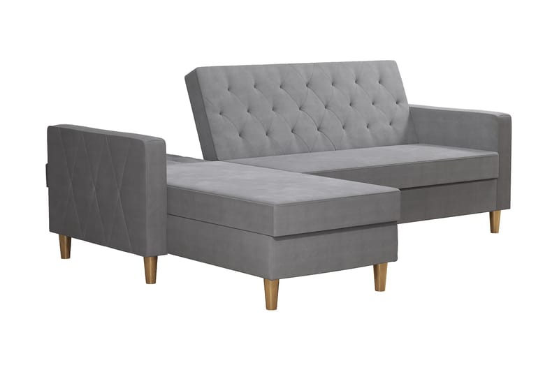 Divansovesofa Liberty Grå - CosmoLiving - Møbler - Sofaer - Sovesofaer - Sovesofa divan