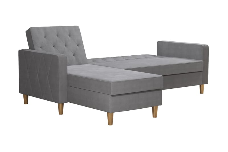 Divansovesofa Liberty Grå - CosmoLiving - Møbler - Sofaer - Sovesofaer - Sovesofa divan