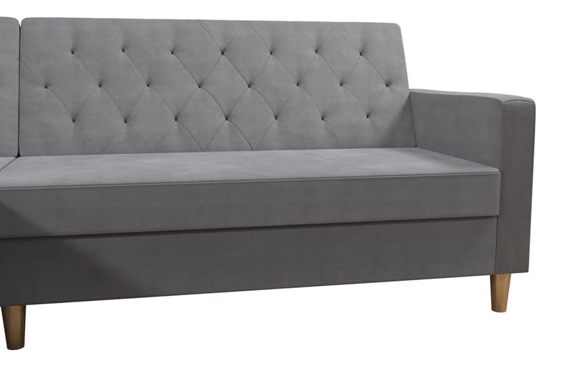 Divansovesofa Liberty Grå - CosmoLiving - Møbler - Sofaer - Sovesofaer - Sovesofa divan