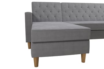 Divansovesofa Liberty Grå - CosmoLiving - Møbler - Sofaer - Sovesofaer - Sovesofa divan