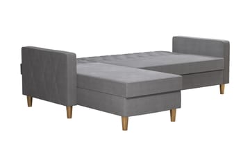 Divansovesofa Liberty Grå - CosmoLiving - Møbler - Sofaer - Sovesofaer - Sovesofa divan