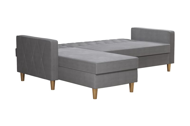 Divansovesofa Liberty Grå - CosmoLiving - Møbler - Sofaer - Sovesofaer - Sovesofa divan
