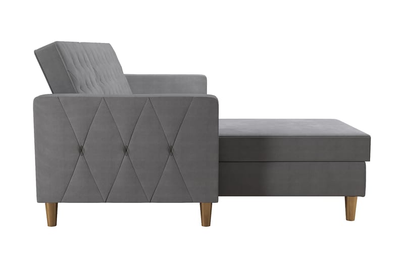 Divansovesofa Liberty Grå - CosmoLiving - Møbler - Sofaer - Sovesofaer - Sovesofa divan