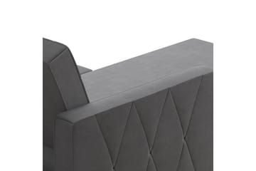 Divansovesofa Liberty Grå - CosmoLiving - Møbler - Sofaer - Sovesofaer - Sovesofa divan