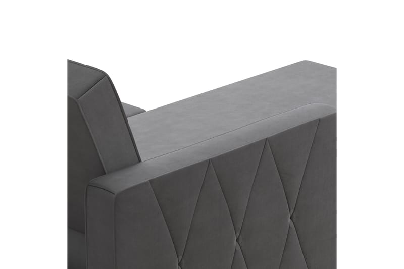 Divansovesofa Liberty Grå - CosmoLiving - Møbler - Sofaer - Sovesofaer - Sovesofa divan