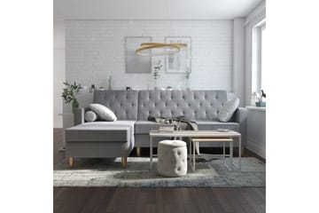 Divansovesofa Liberty Grå - CosmoLiving - Møbler - Sofaer - Sovesofaer - Sovesofa divan