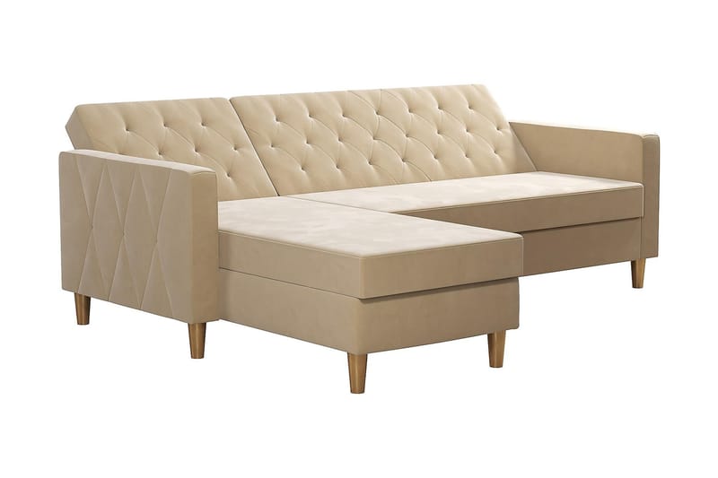 Divansovesofa Liberty Hvit - CosmoLiving - Sovesofa divan