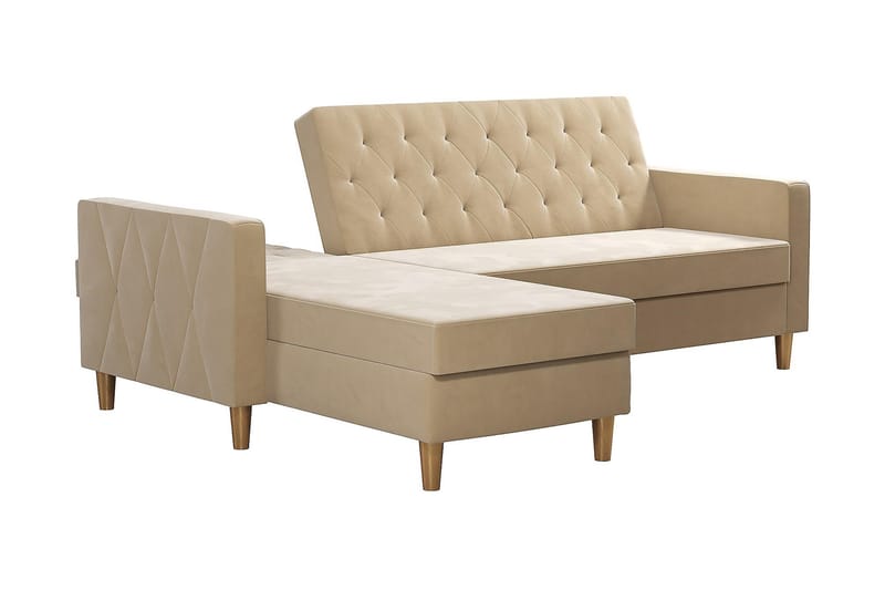 Divansovesofa Liberty Hvit - CosmoLiving - Sovesofa divan