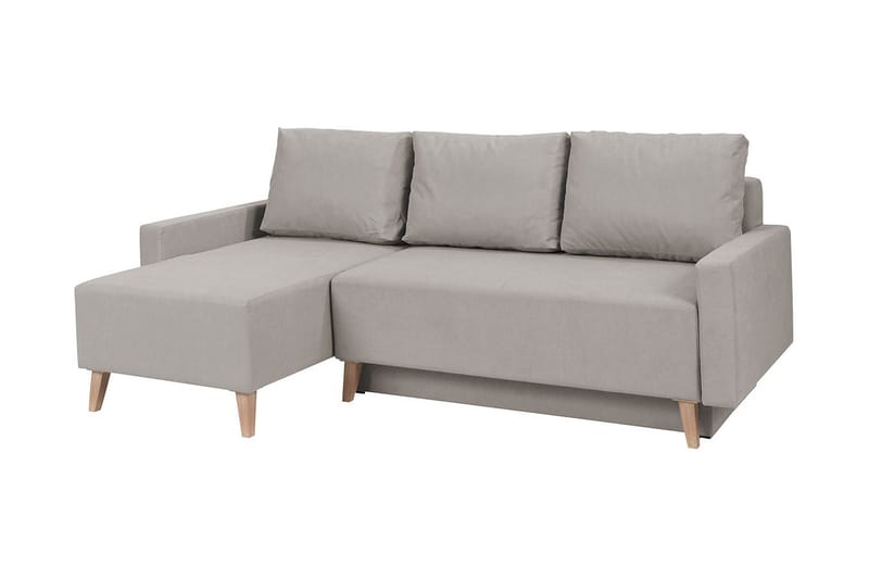 Divansovesofa Oviedo 225x140x88 cm, Grå