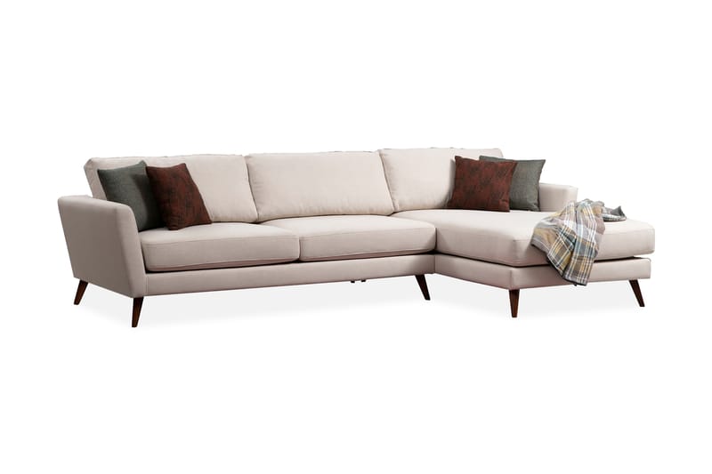 Divansovesofa Santpedor - Beige - Sovesofa divan