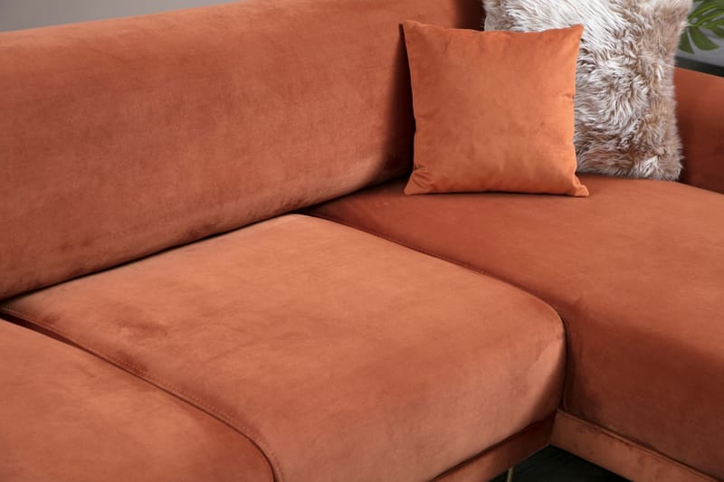 Divansovesofa Santpedor - Brun - Sovesofa divan