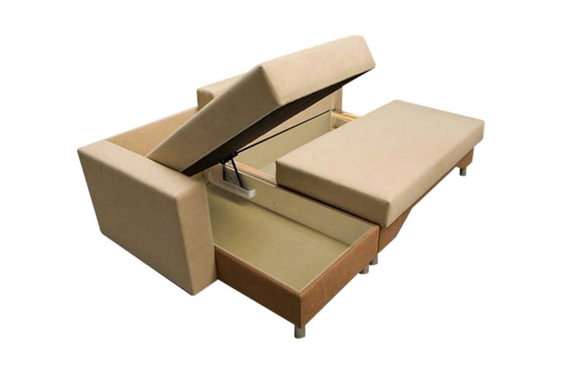 Divansovesofa Tom 215x133x72 cm - Fløyelssofaer - Sovesofa divan