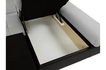 Djerra 3-seters Hjørnesovesofa - Grå - Møbler - Sofaer - Sovesofaer - Sovesofa divan