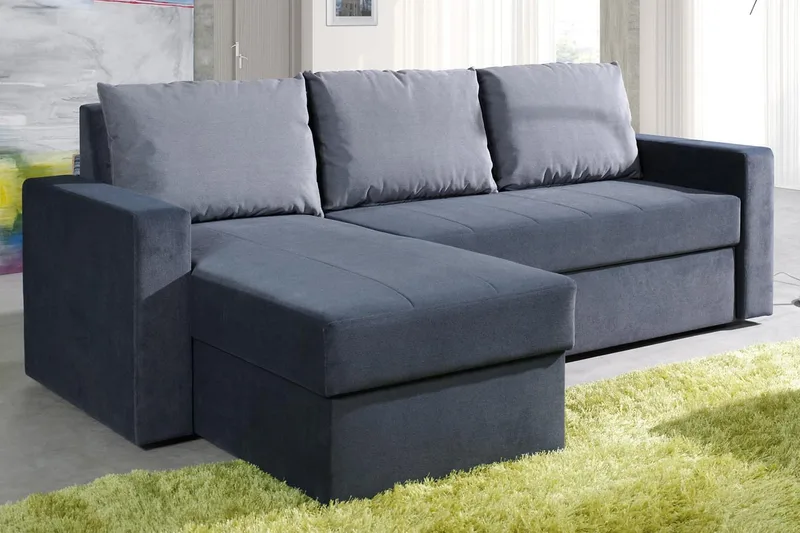 Domino Divansovesofa 234x156x82 cm - Møbler - Sofaer - Sovesofaer - Sovesofa divan