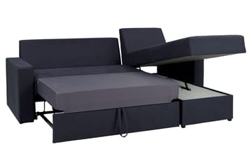 Domino Hjørnesofa - Grå - Møbler - Sofaer - Sovesofaer - Sovesofa divan