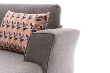 Eriska U-Sovesofa - Brun/Svart - Møbler - Sofaer - Sovesofaer - Sovesofa divan