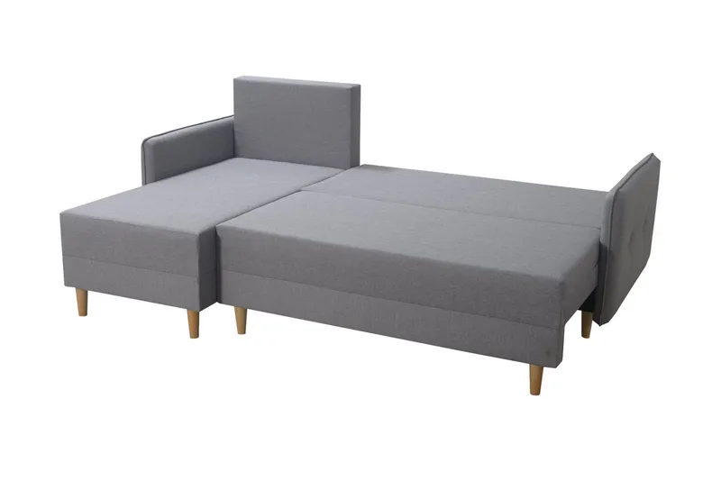 Fernisia Hjørnesovesofa - Grå - Møbler - Sofaer - Sovesofaer - Sovesofa divan