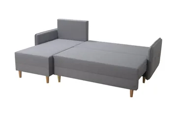 Fernisia Hjørnesovesofa - Grå - Møbler - Sofaer - Sovesofaer - Sovesofa divan