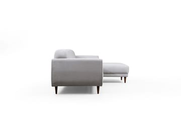 Gajanejos 5-seter Høyrevendt L-formet Sovesofa 87x237 cm i Stoff - Beige - Møbler - Sofaer - Sovesofaer - Langsgående sovesofa