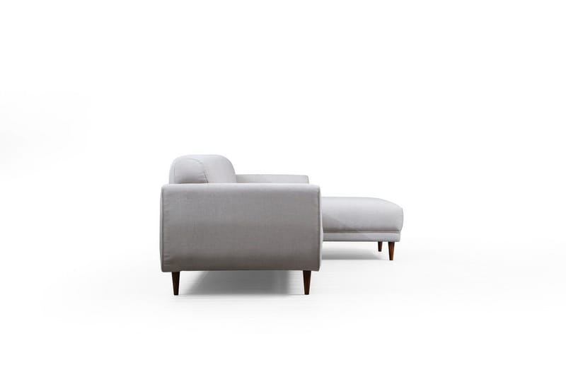 Gajanejos 5-seter Høyrevendt L-formet Sovesofa 87x237 cm i Stoff - Beige - Møbler - Sofaer - Sovesofaer - Langsgående sovesofa