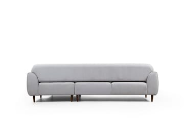 Gajanejos 5-seter Høyrevendt L-formet Sovesofa 87x237 cm i Stoff - Beige - Møbler - Sofaer - Sovesofaer - Langsgående sovesofa