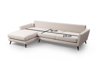 Gajanejos Divansofa - Beige - Møbler - Sofaer - Fløyelssofaer