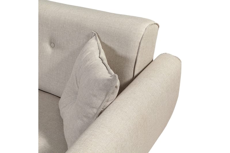 Gjoni Sovesofa med Divan Høyre - Hvit - Møbler - Sofaer - Sovesofaer - Sovesofa divan