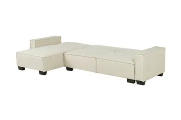 Halsnead Hjørnesovesofa Høyre - Beige - Møbler - Sofaer - Sovesofaer - Sovesofa divan