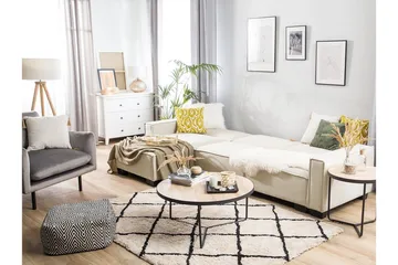 Halsnead Hjørnesovesofa Høyre - Beige - Møbler - Sofaer - Sovesofaer - Sovesofa divan