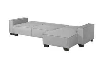 Halsnead Hjørnesovesofa Venstre - Grå - Møbler - Sofaer - Sovesofaer - Sovesofa divan