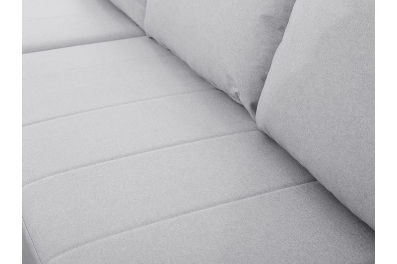 Herosa 3-seters Sovesofa med Divan med Oppbevaring - Grå - Møbler - Sofaer - Sovesofaer - Sovesofa divan