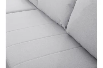 Herosa 3-seters Sovesofa med Divan med Oppbevaring - Lysegrå - Møbler - Sofaer - Sovesofaer - Sovesofa divan