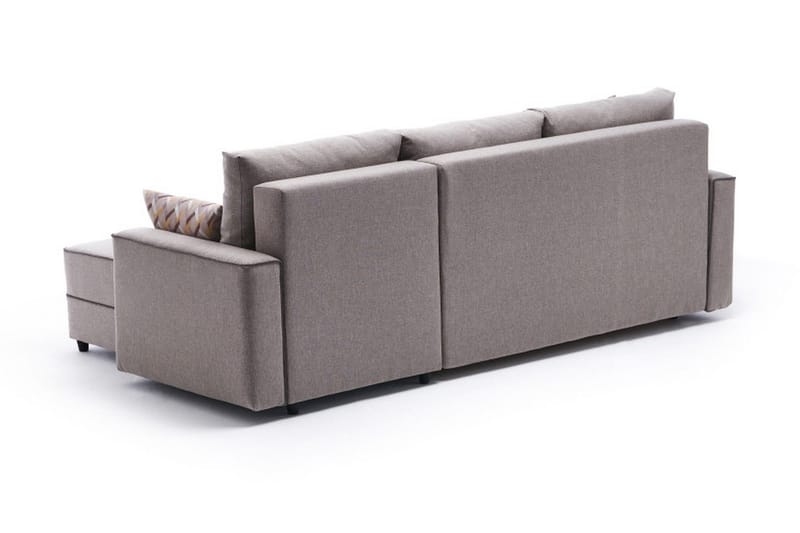 Highbank Sovesofa m. Divan 4-seters 200x150 - Krem - Møbler - Sofaer - Sovesofaer - Sovesofa divan