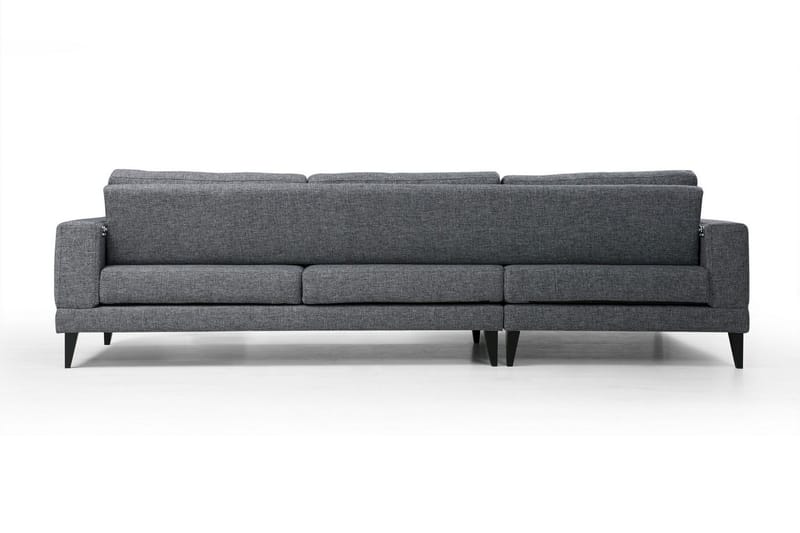Hilari Sovesofa med Divan Venstre - Grå - Møbler - Sofaer - Sovesofaer - Sovesofa divan
