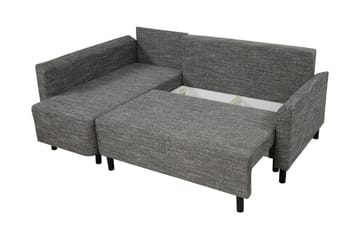 Hjørnesofa Micklas - Grå - Møbler - Sofaer - Sovesofaer - Sovesofa divan