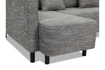 Hjørnesofa Micklas - Grå - Møbler - Sofaer - Sovesofaer - Sovesofa divan