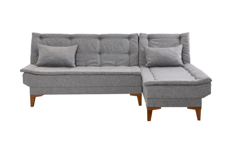 Hunterville Sovesofa m. Divan 4-seters 107x205, Grå