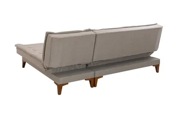 Hunterville Sovesofa m. Divan 4-seters 107x205 - Krem - Møbler - Sofaer - Sovesofaer - Sovesofa divan