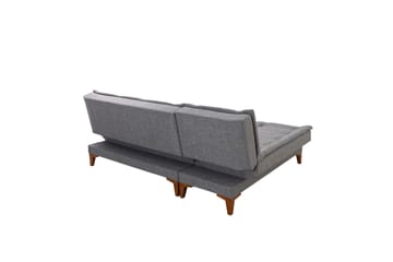 Hunterville Sovesofa med Sjeselong 4-seter - Mørkegrå - Møbler - Sofaer - Sovesofaer - Sovesofa divan