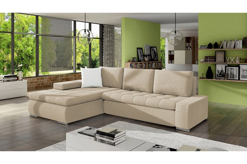 Irja Sovesofa m. Divan L-formet - Møbler - Sofaer - Sovesofaer - Sovesofa divan