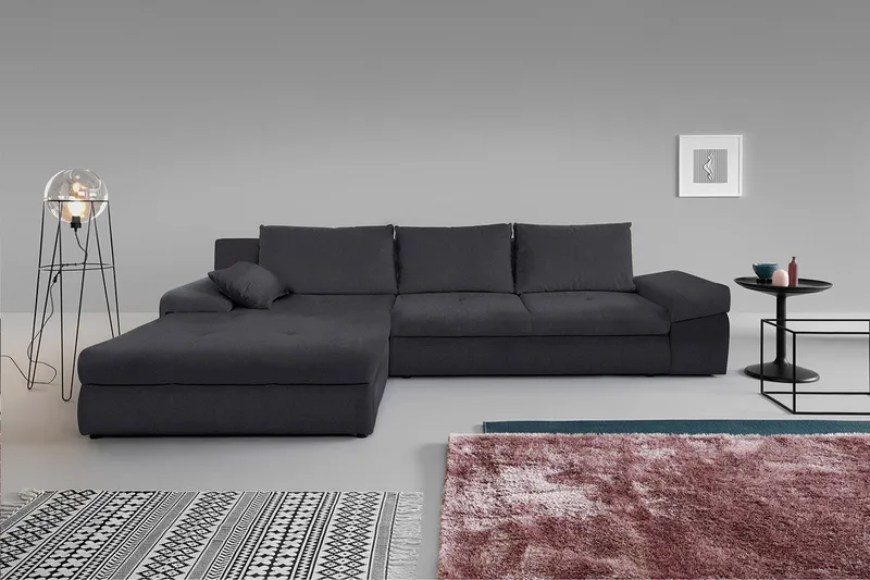 Julissa divansovesofa 313x215x82 cm - Møbler - Sofaer - Sovesofaer - Sovesofa divan